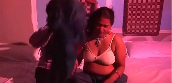  Desi aunty romance with two young boys